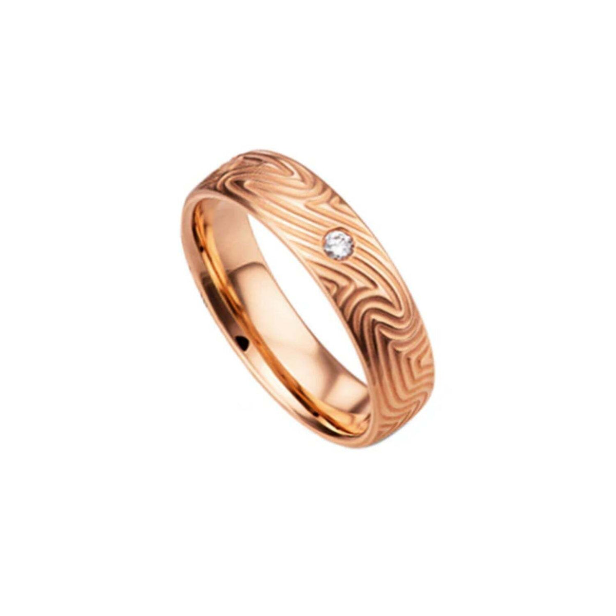 Furrer Jacot Men's Modern Diamond Wedding Band