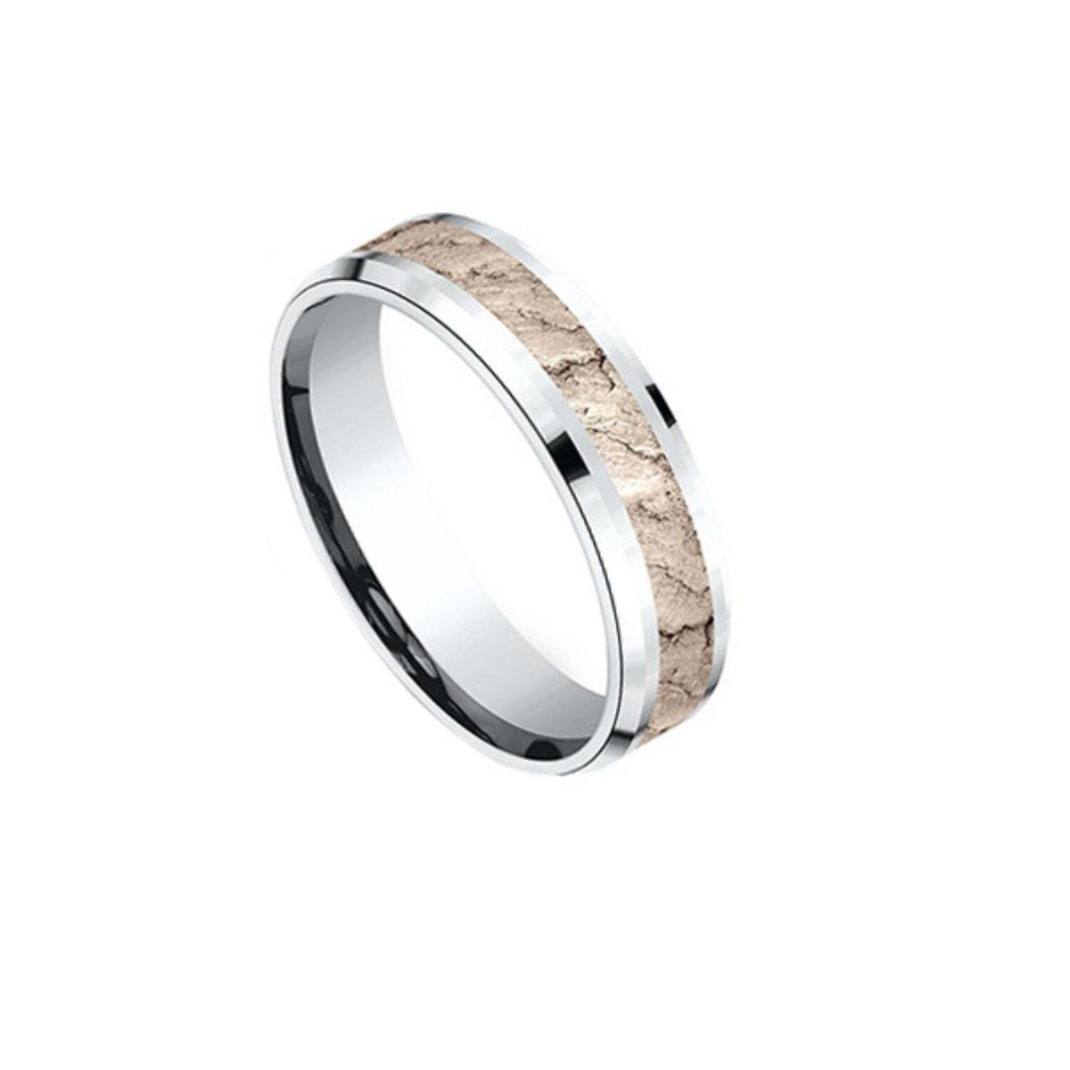 Video Thumbnail: Untitleddesign 2024 07 - Benchmark Lava Rock Wedding Band