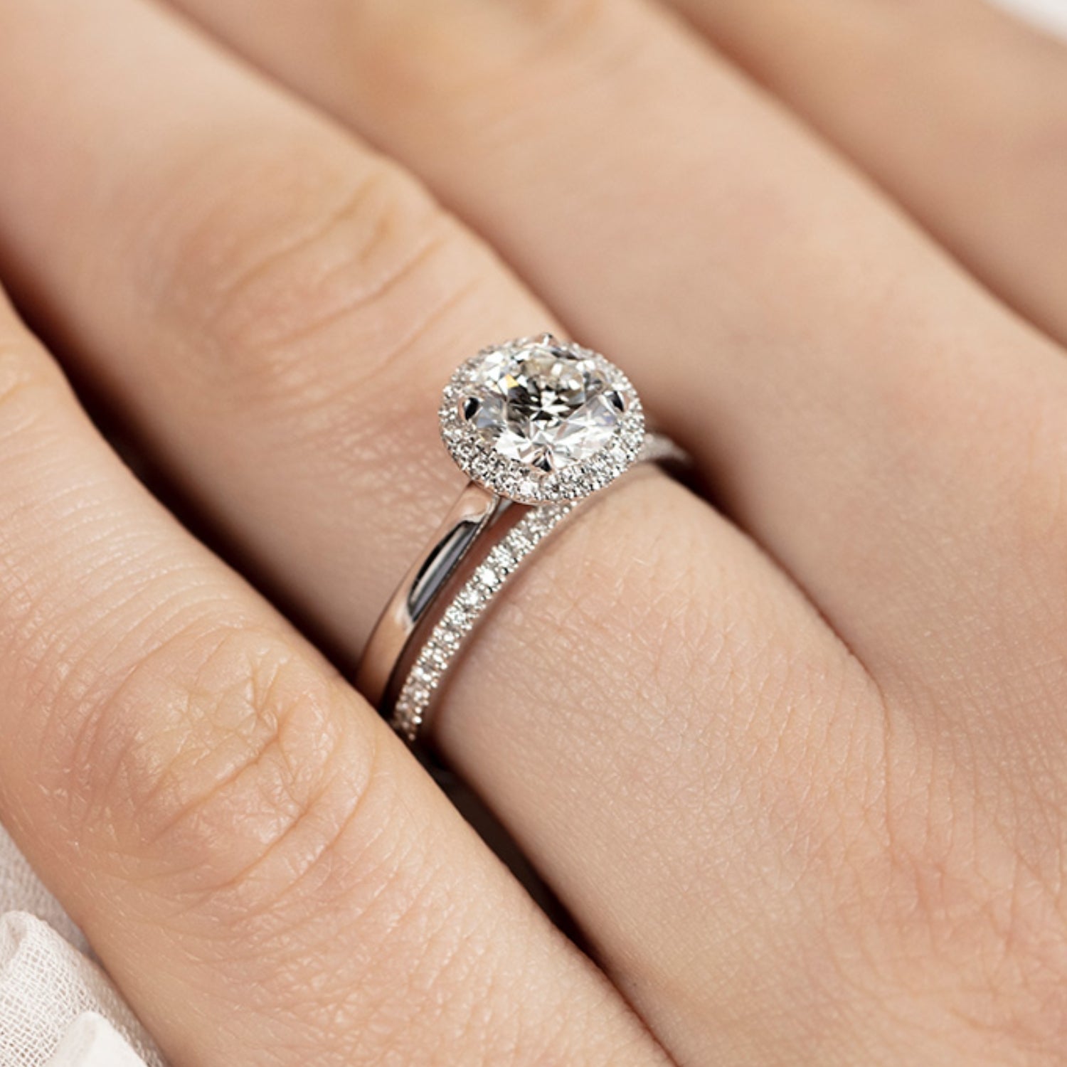 Hearts On Fire Eternity Diamond Wedding Band