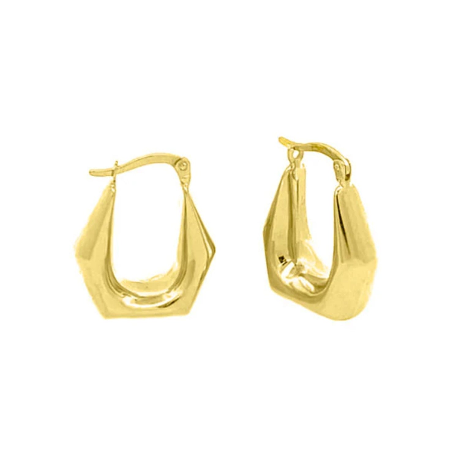 Geometric Hoop Earrings