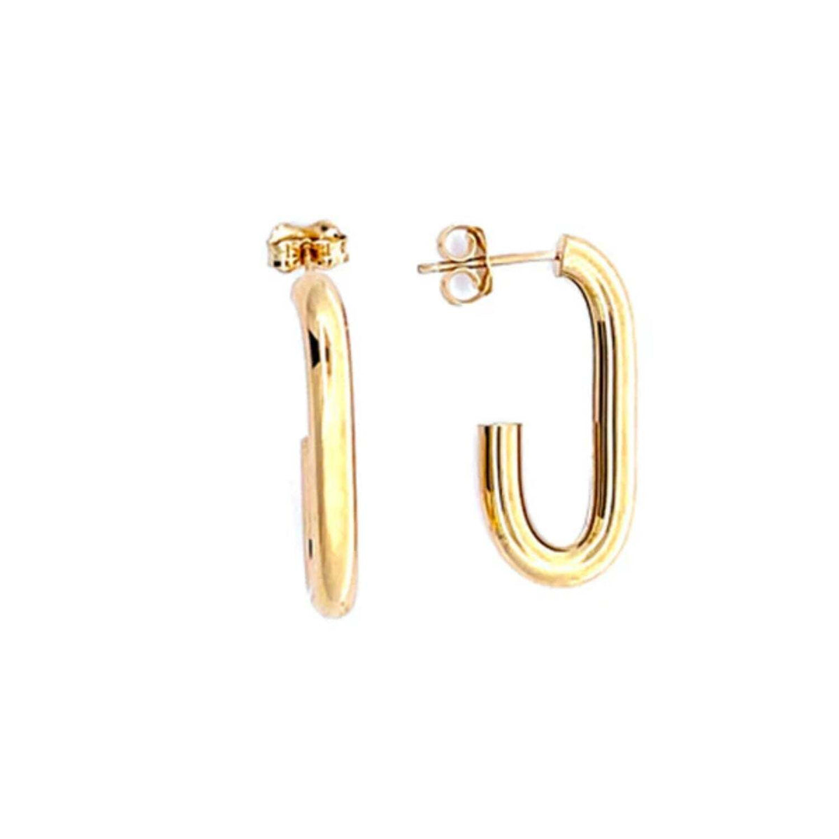 Video Thumbnail: Untitleddesign 92 - Oval Huggie Earrings