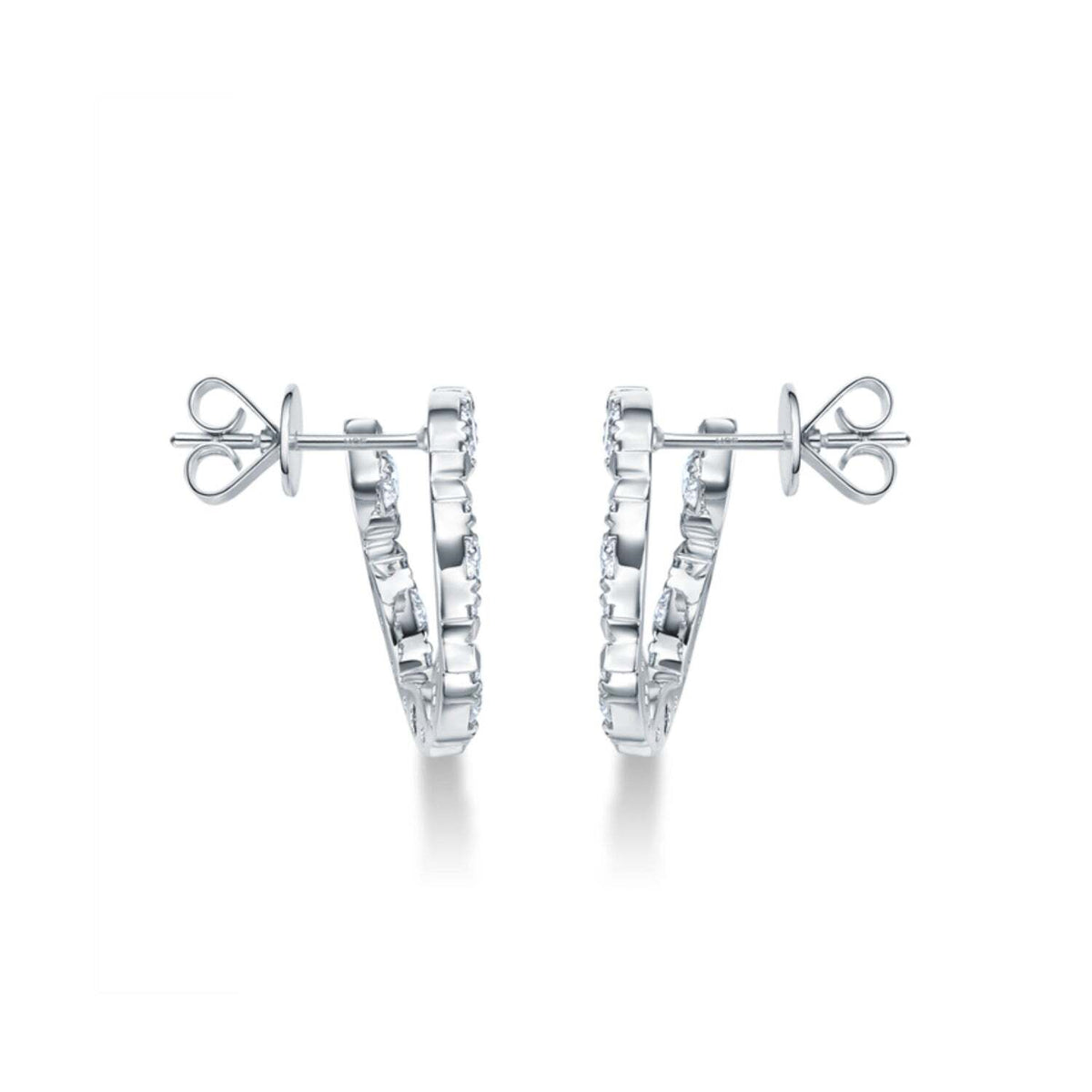 Video Thumbnail: Untitleddesign 92 - Hearts on Fire Large Aerial Marquise Wrap Stud Earrings