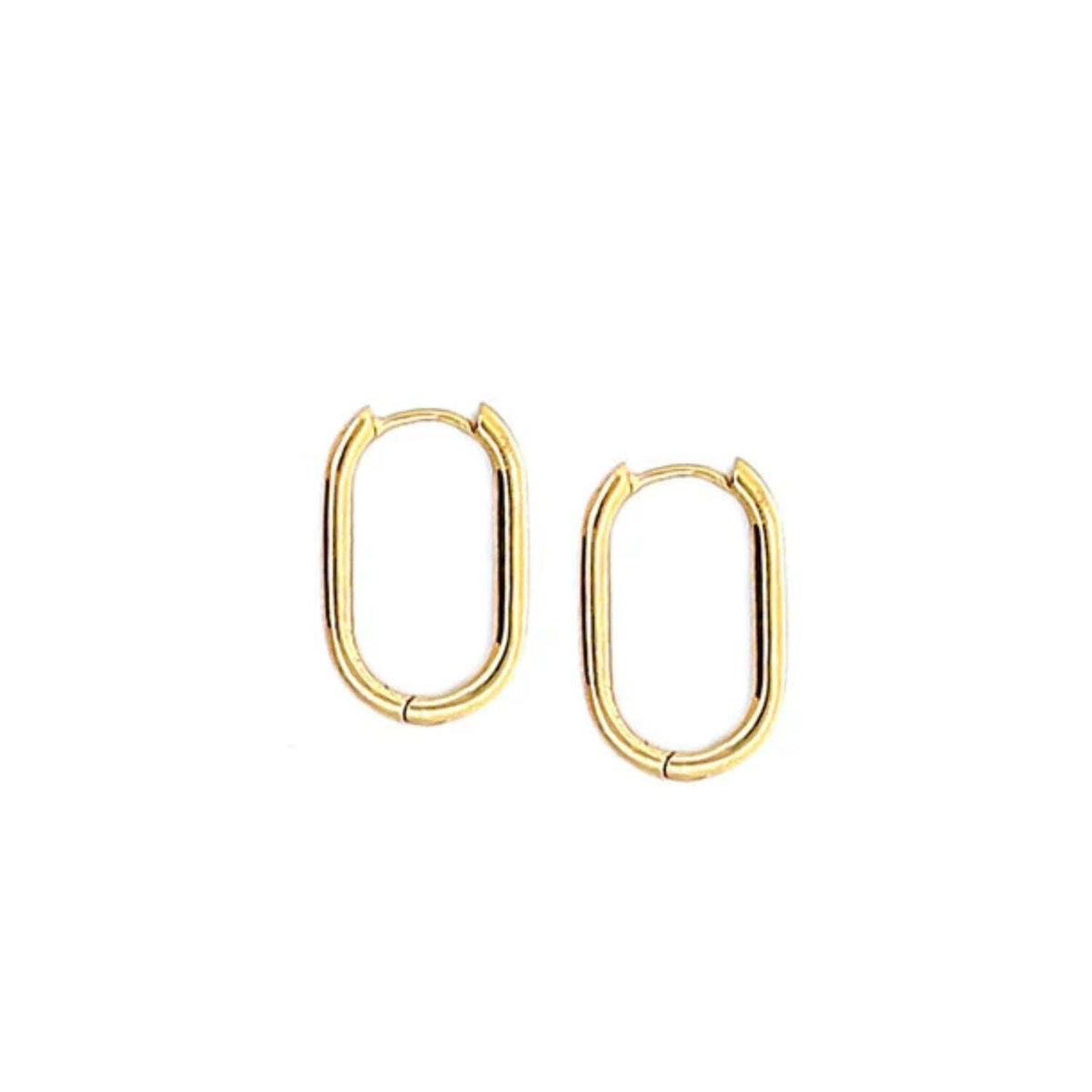 Video Thumbnail: Untitleddesign 94 - Oblong Hoop Earrings