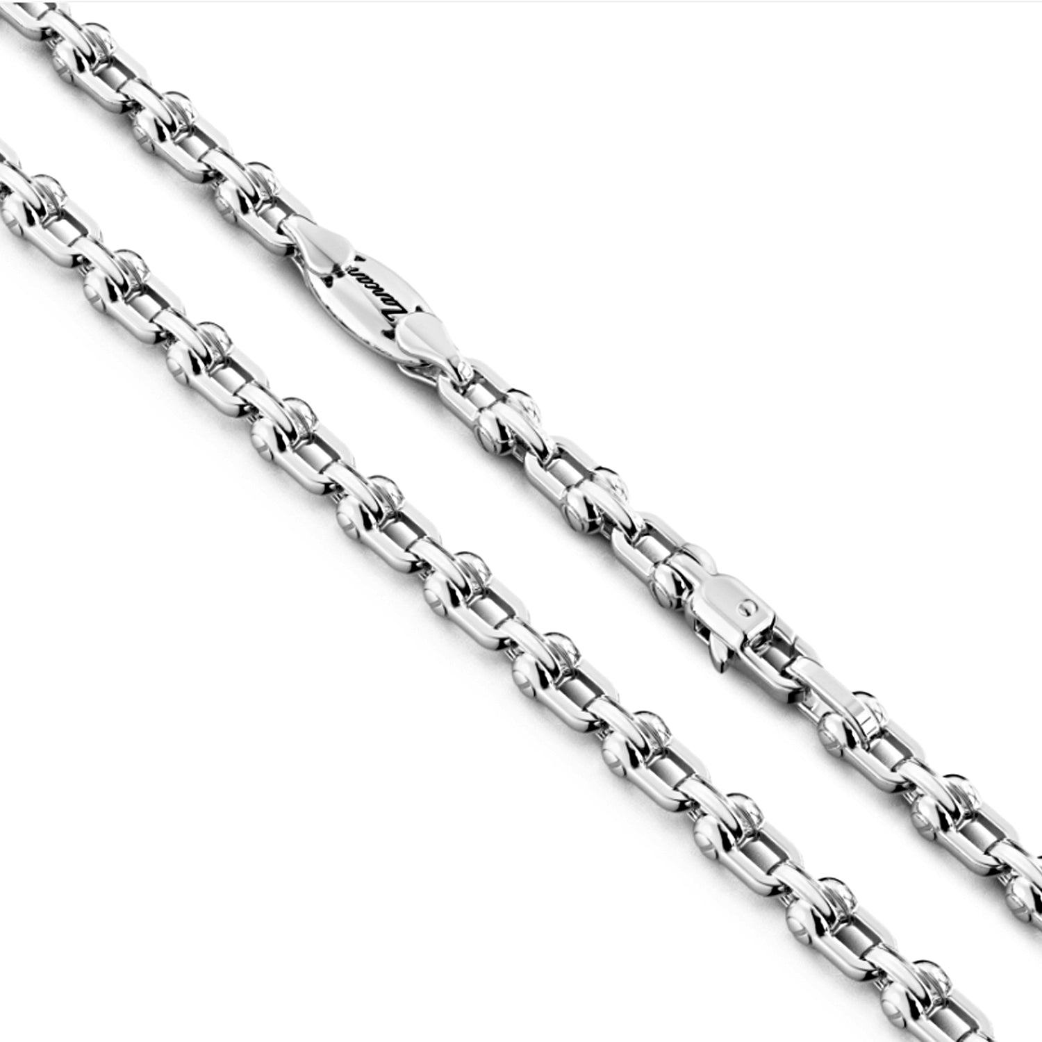 Video Thumbnail: Zancan Silver Men S Eternity Necklace 23 - Zancan Silver Men's Eternity Necklace 23"