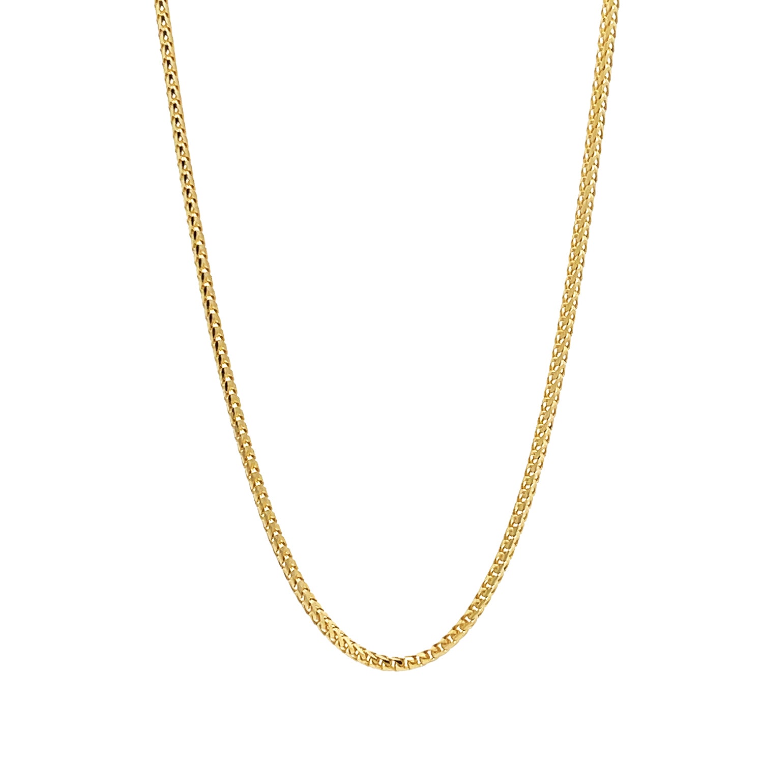 Yellow Gold Solid Franco Chain Howard Fine Jewellers