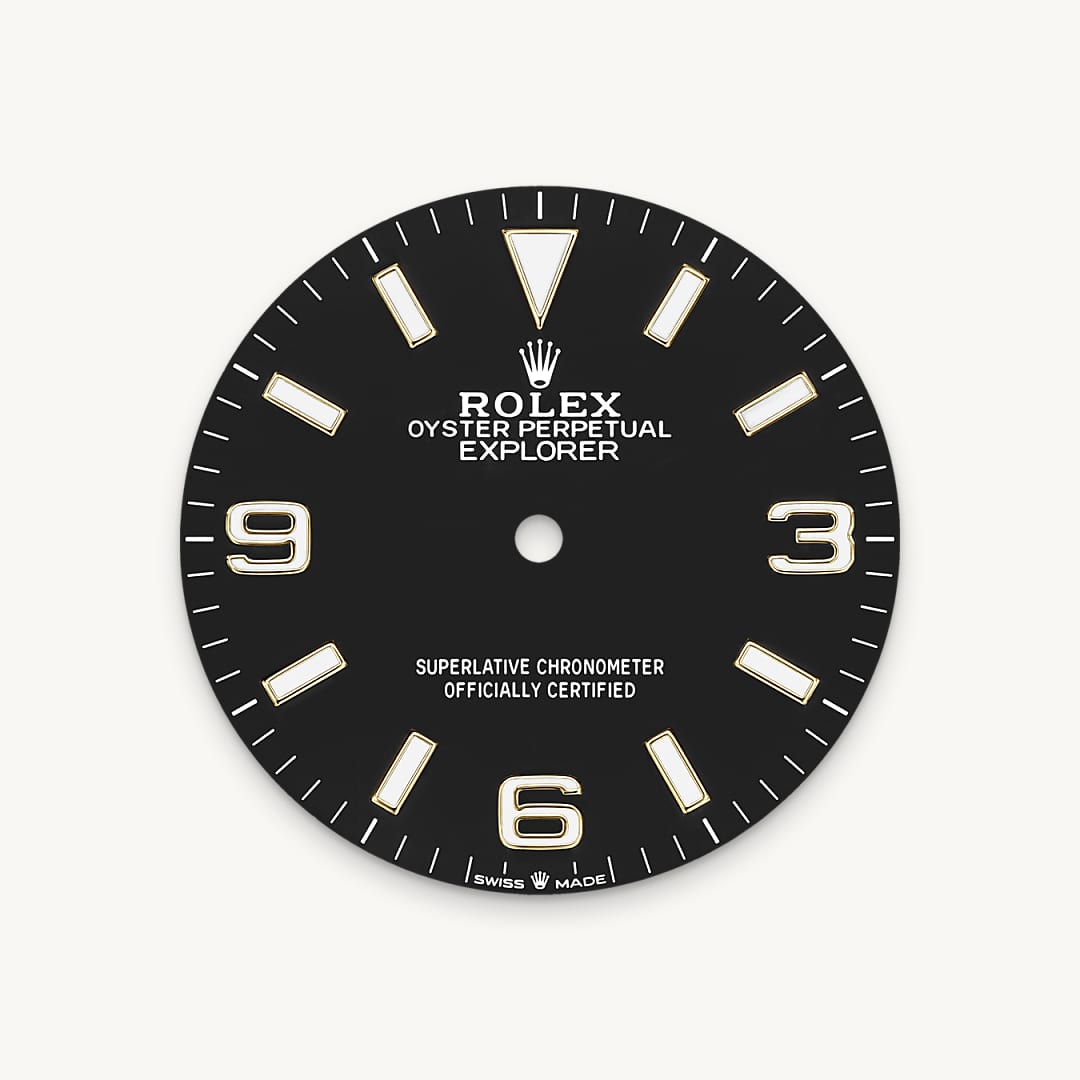 Rolex Explorer 36 dial