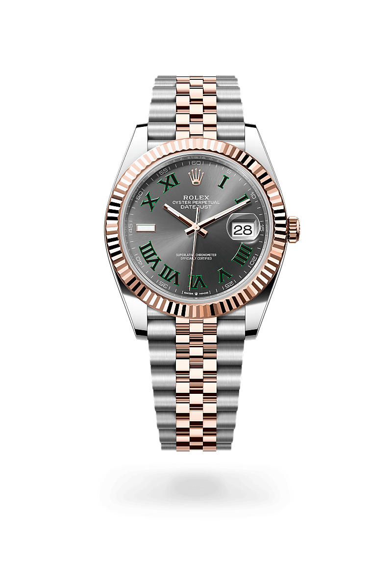 Rolex Datejust 41 Everose Rolesor - combination of Oystersteel and