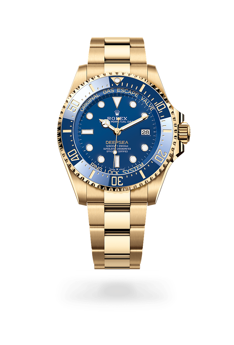 Rolex Deepsea 18 ct yellow gold, M136668LB-0001
