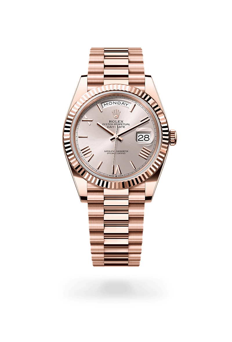 harvey OED③ Rolex Day-Date 40 18 ct Everose gold, M228235-0001