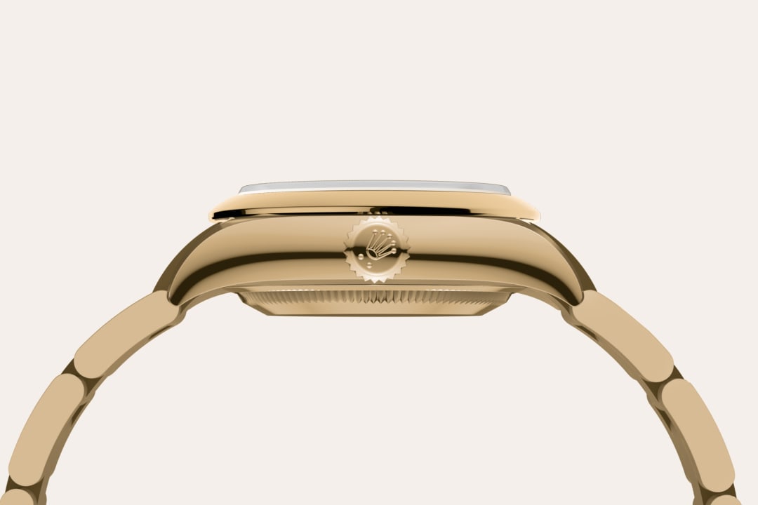 Rolex Oyster Perpetual 28 material visualization