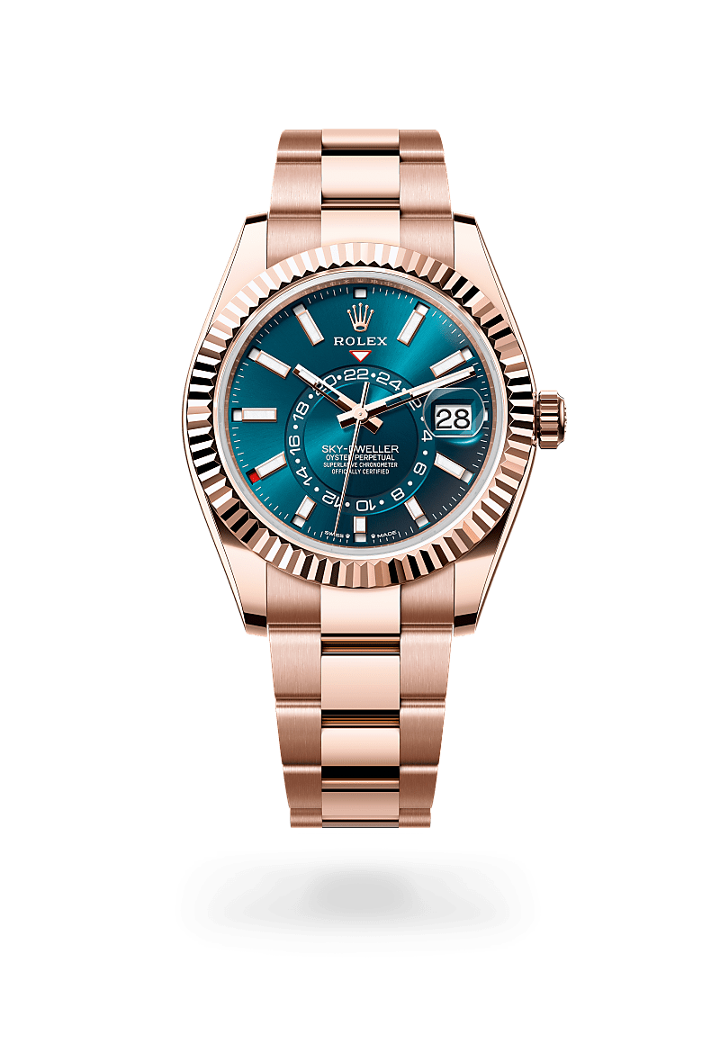Sclover3  Rolex Sky-Dweller 18 ct Everose gold, M336935-0001
