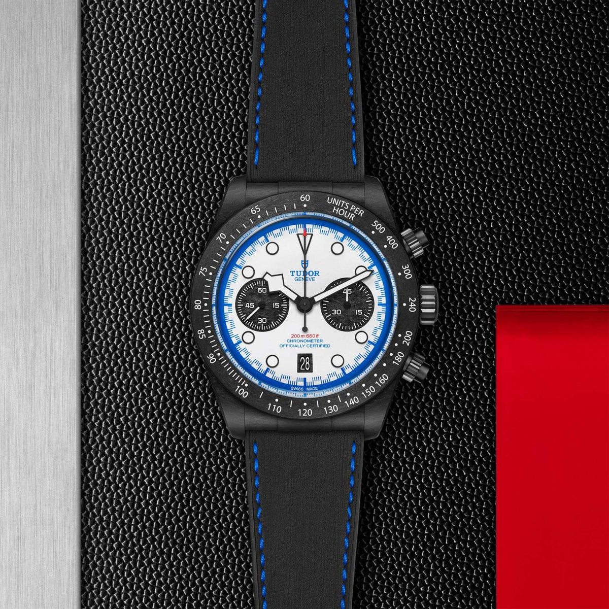 Video Thumbnail: 0001 Flatlay Std - Tudor Black Bay Chrono "carbon 25' M79377kn-0001