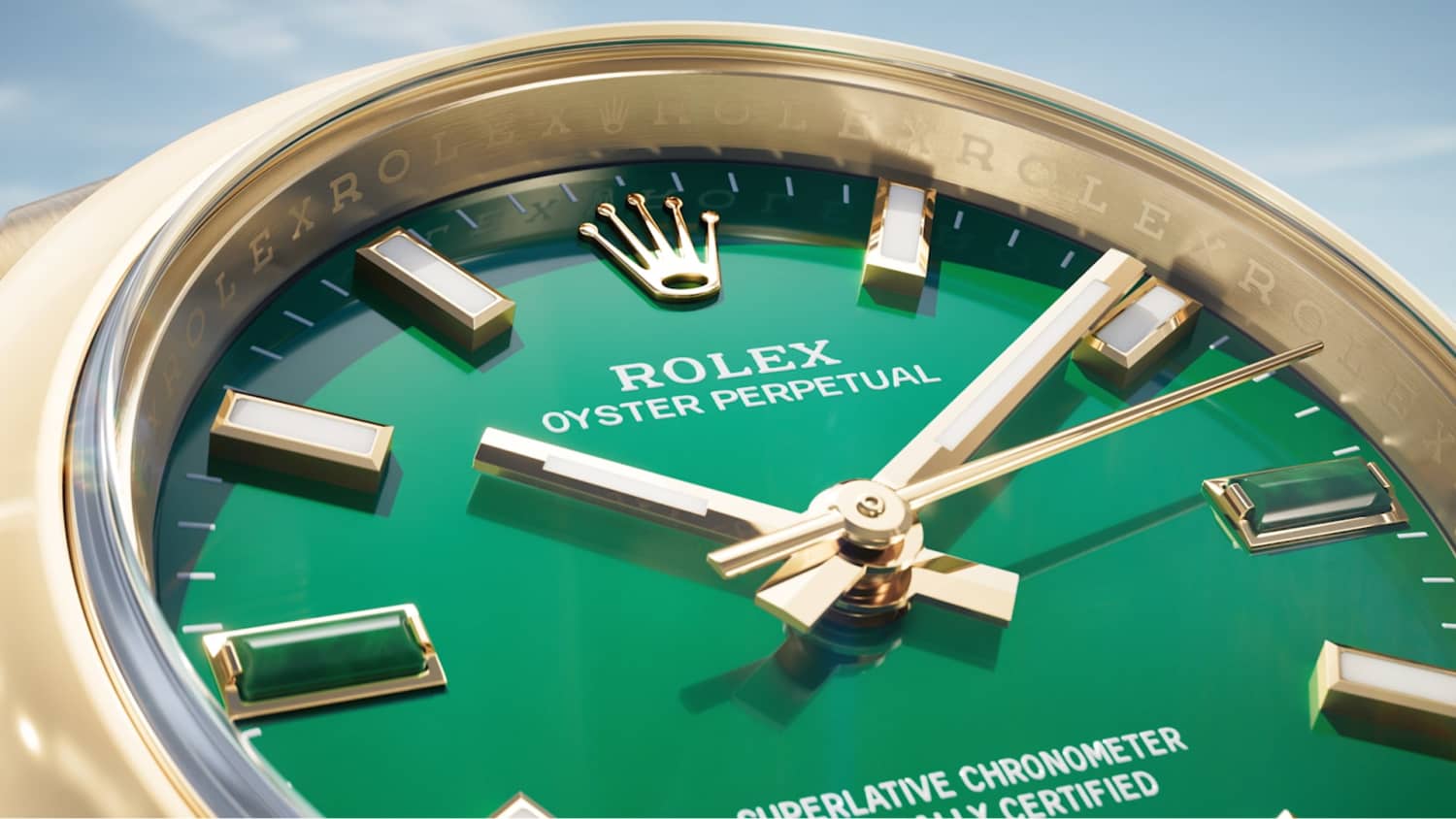 A video showcasing the Rolex Oyster Perpetual 28 and 34, released in 2026 to commemorate 100 years of the depth-defying waterproofness of the Rolex Oyster case