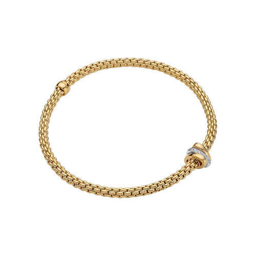 Video Thumbnail: Fope Prima Collection Diamond Rondel Bracelet