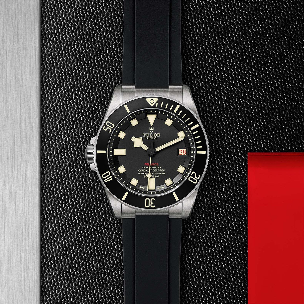Video Thumbnail: 0001 Ab Black Rubber 4378688 - Tudor Pelagos Lhd M25610tnl-0001