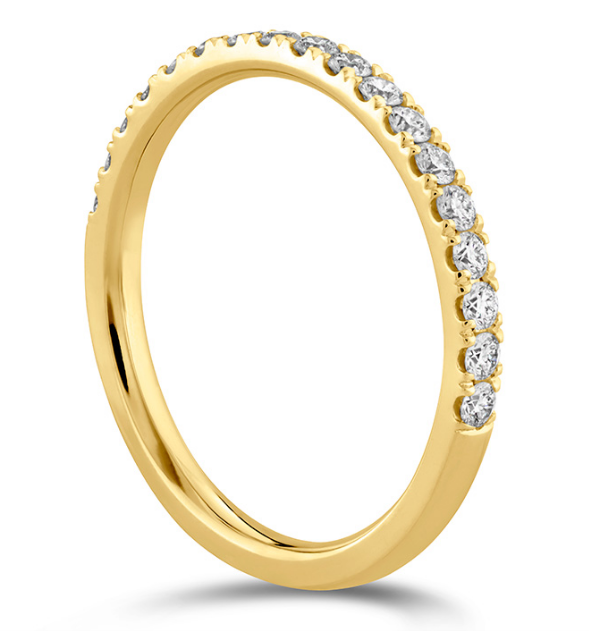 Video Thumbnail: 11 - Hearts on Fire Juliette Half Eternity Diamond Wedding Band Ring
