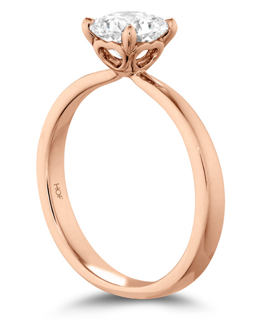 Hearts On Fire Dream Signature Engagement Ring