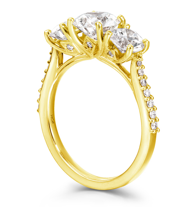Video Thumbnail: 03 - Hearts on Fire Camilla Three Stone Engagement Ring