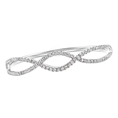 Custom Diamond Infinity Bracelet