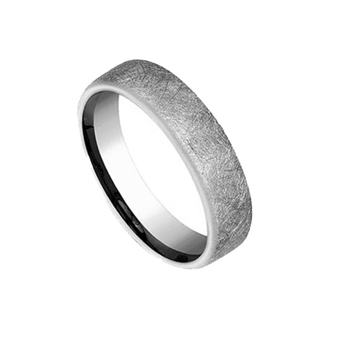 Benchmark Textured Wedding Band
