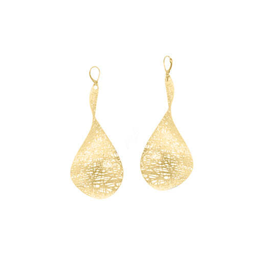 Video Thumbnail: Custom Gold Propeller Drop Earrings