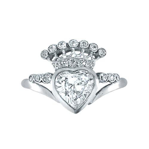 Video Thumbnail: Estatecrown - Pre-owned Claddagh Diamond Ring