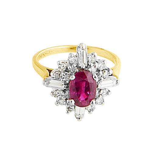 Video Thumbnail: Estateruby - Pre-owned Ruby Cluster Ring