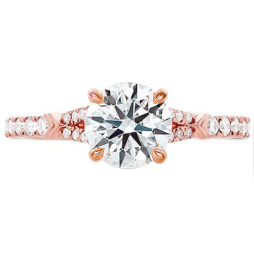 Hearts On Fire Cali Chic Diamond Engagement Ring