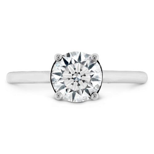 Hearts On Fire Sloane Silhouette Engagement Ring