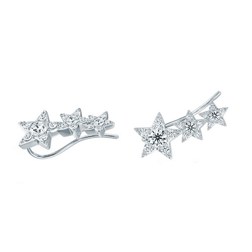 Hearts on Fire Illa Rising Star Diamond Earrings