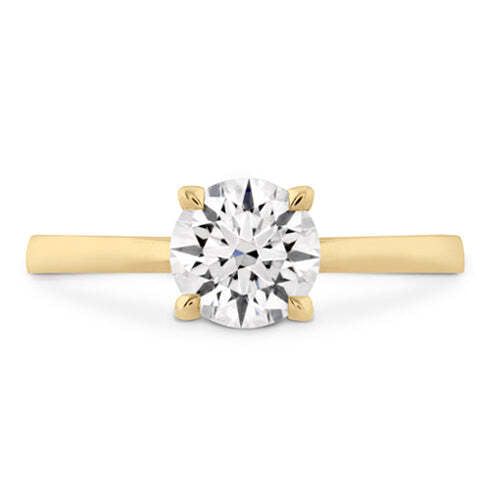 Video Thumbnail: Signatureyellowsolitaire - Hearts on Fire Signature Solitaire Engagement Ring