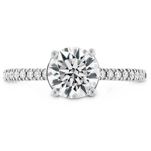 Video Thumbnail: Wh - Hearts on Fire Sloane Silhouette Engagement Ring Diamond Band