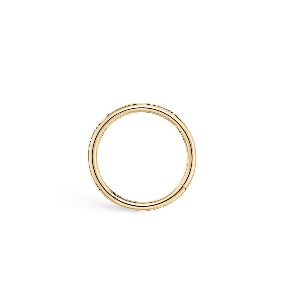 Maria Tash 14K Yellow Gold 9.5mm Plain Clicker Ring