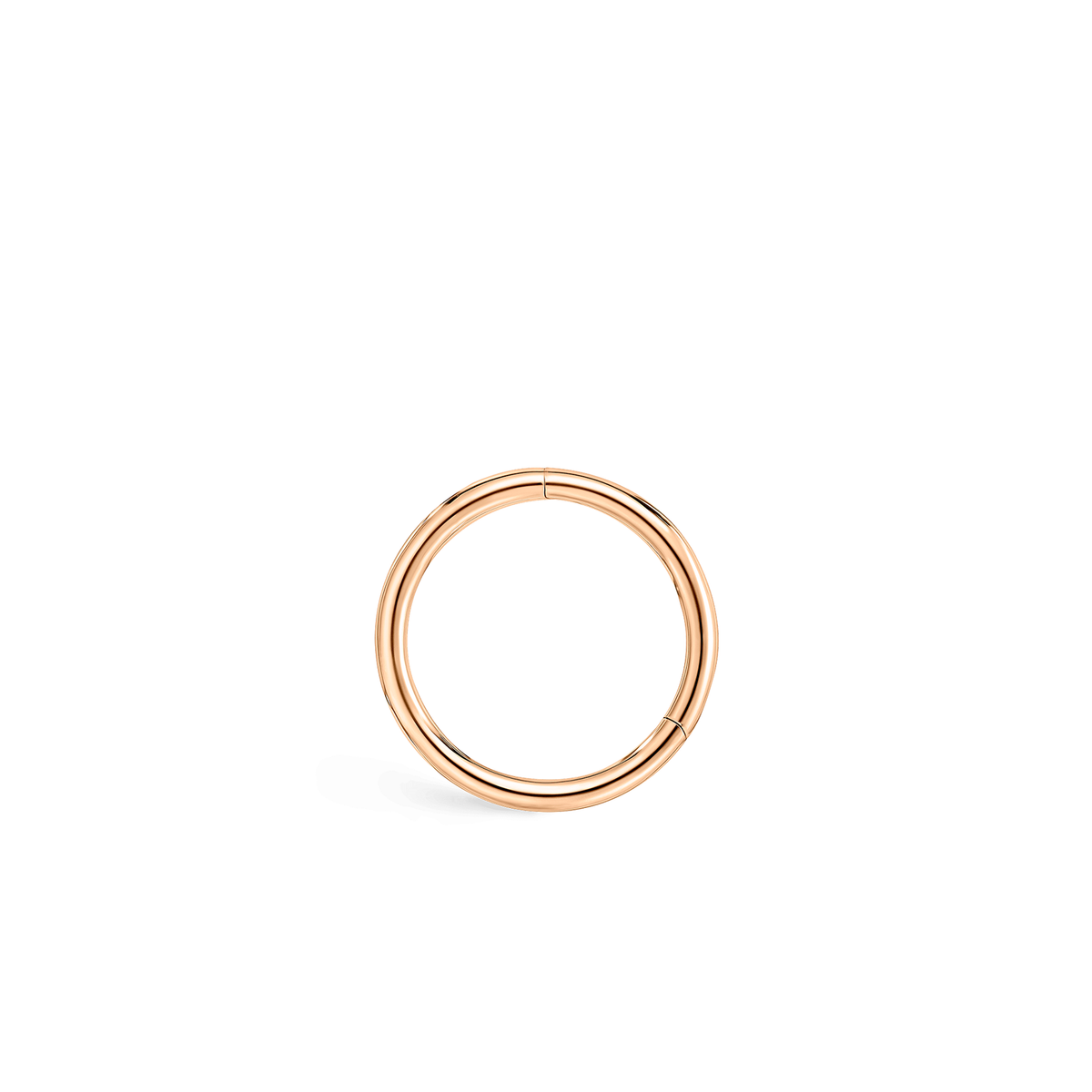 Maria Tash 14K Rose Gold 8mm Plain Clicker Ring
