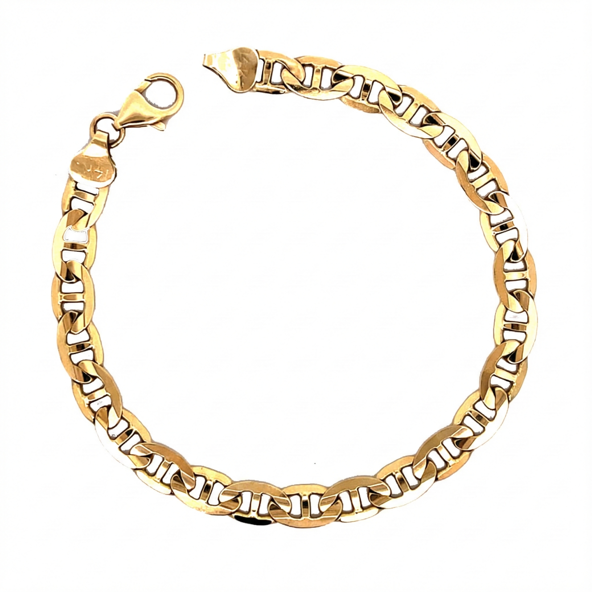 Howard 14K Yellow Gold 8" Marine Link Bracelet