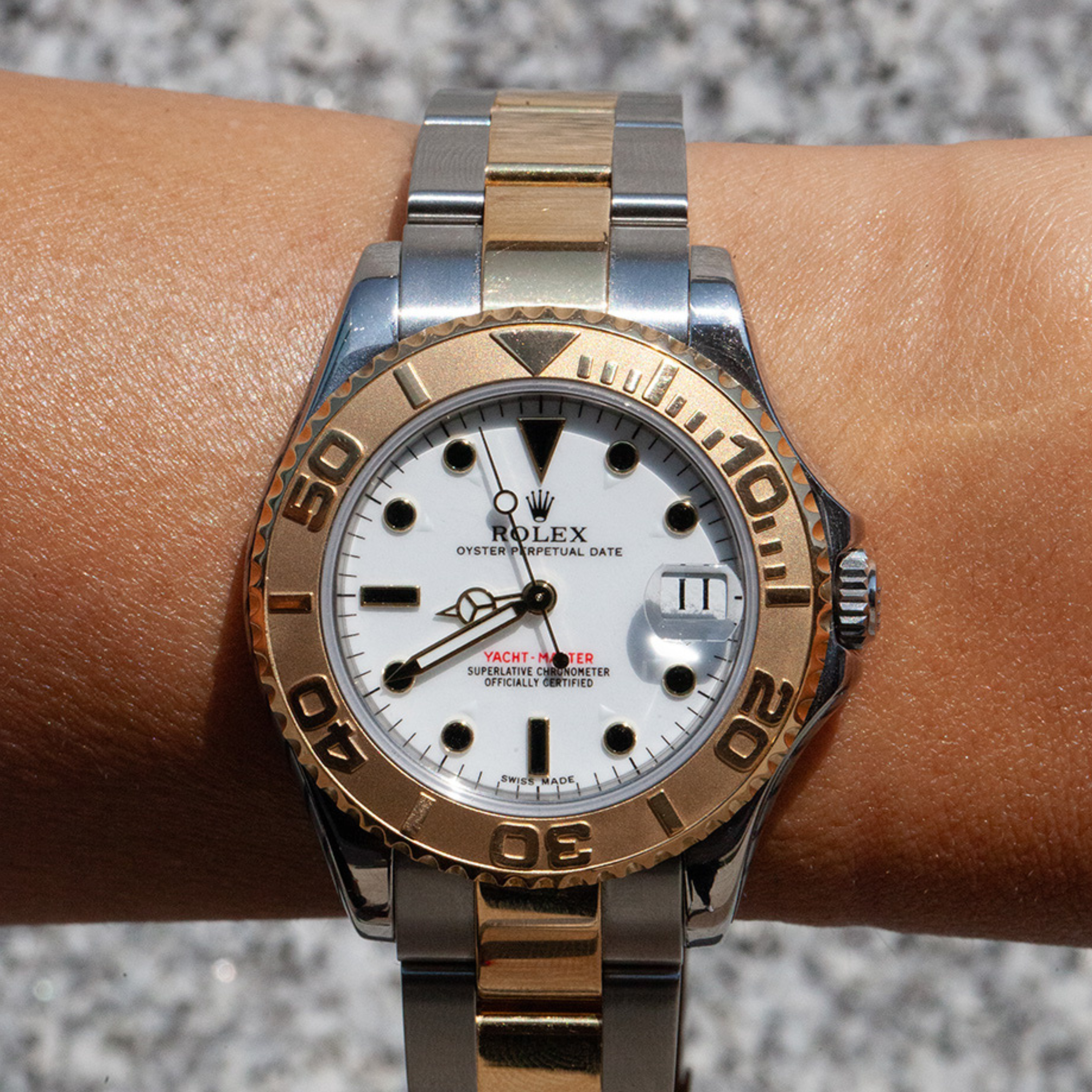 Pre owned rolex yacht master clearance 40