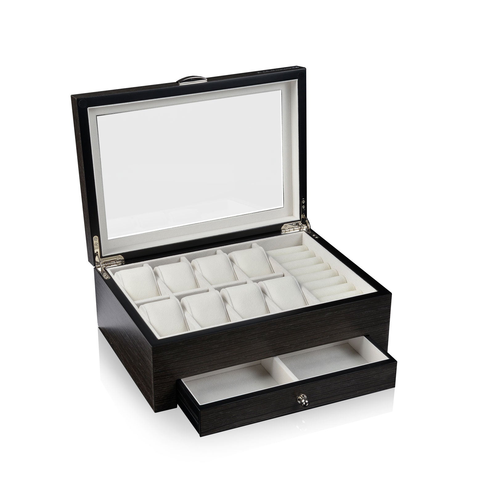 Video Thumbnail: 70005 144 02 - Princeton 8 Watches Black Watch Box