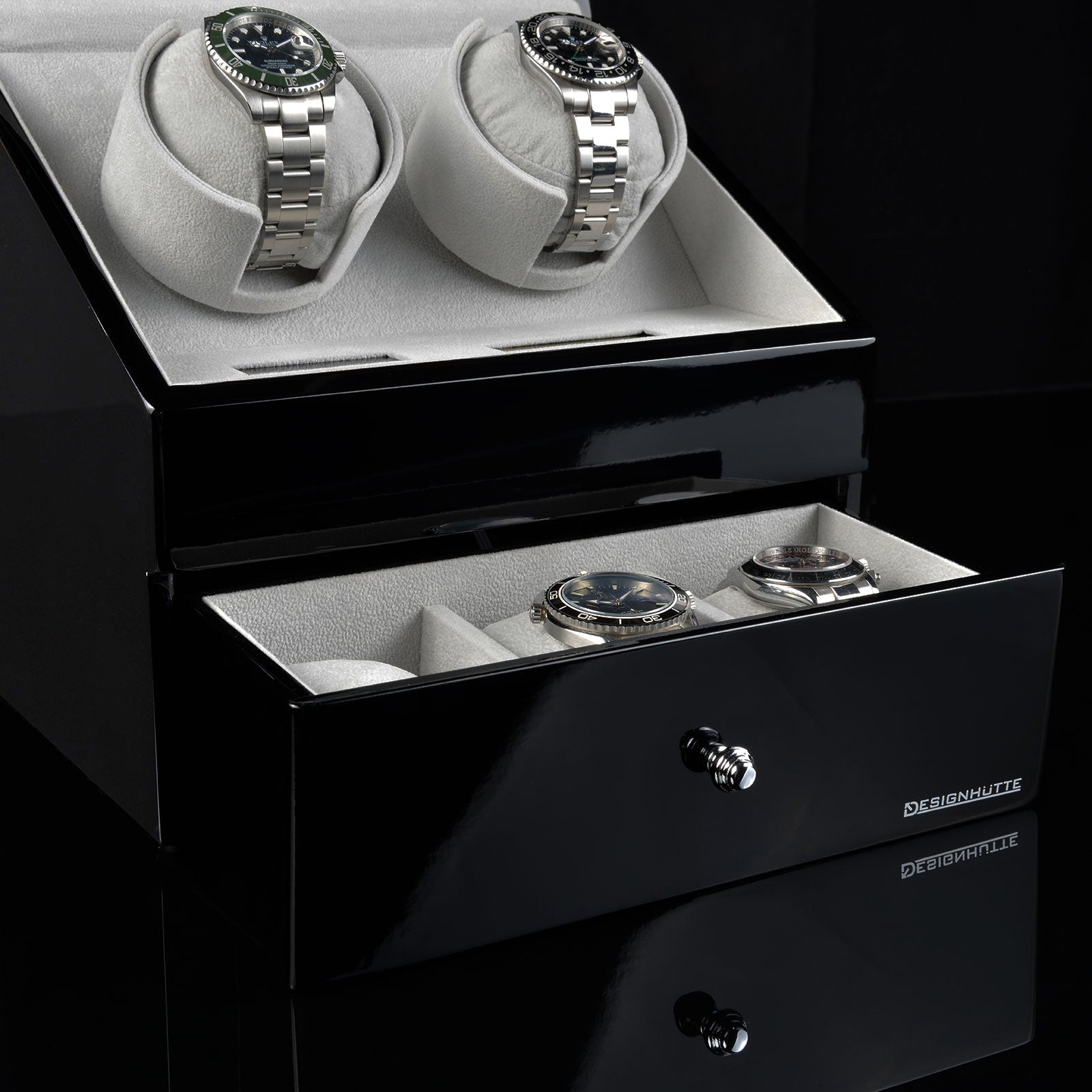 San Diego Black for 2 Watches