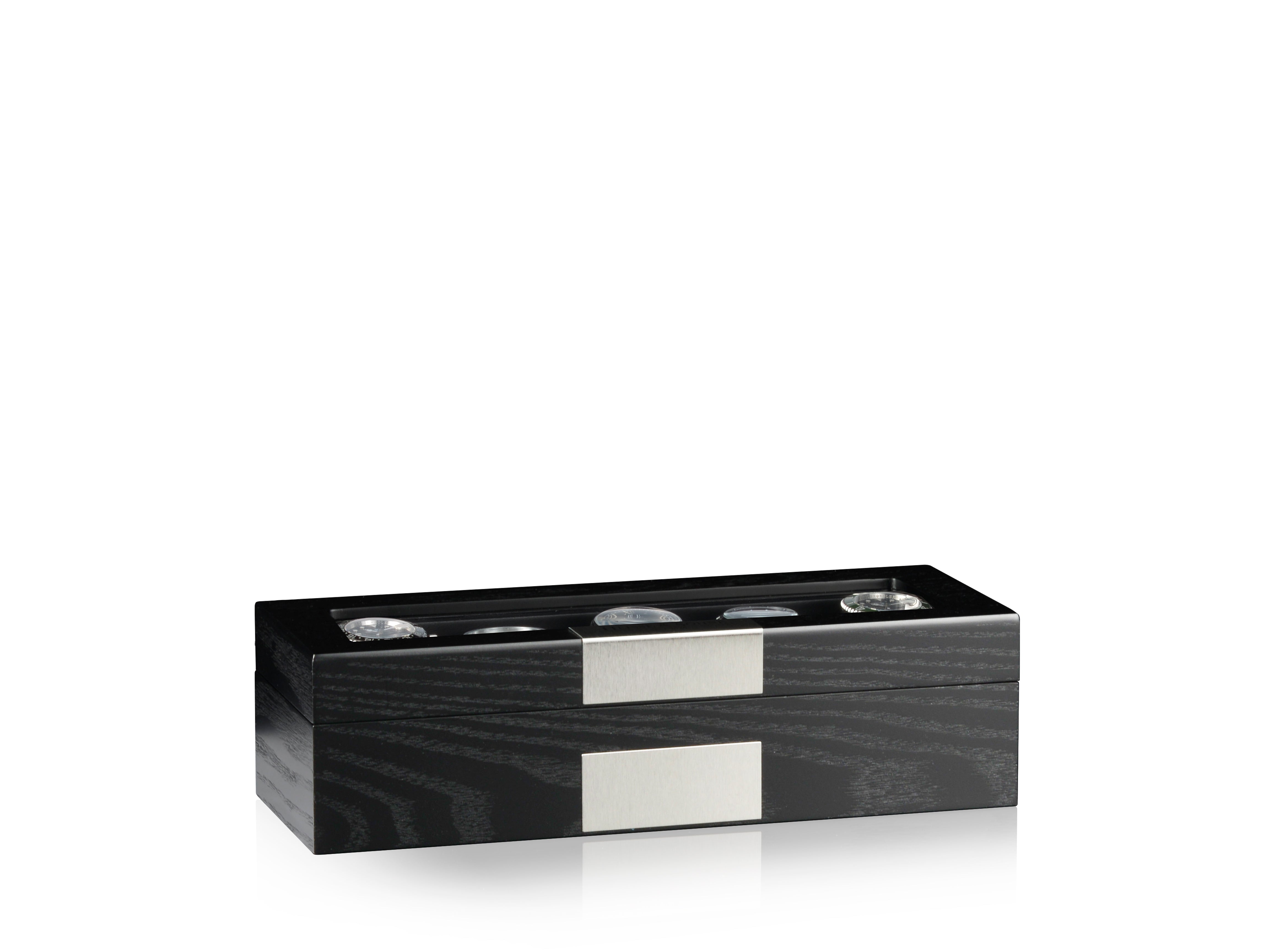 Video Thumbnail: 70019 107 - Monteray 5 Watches Black Watch Box