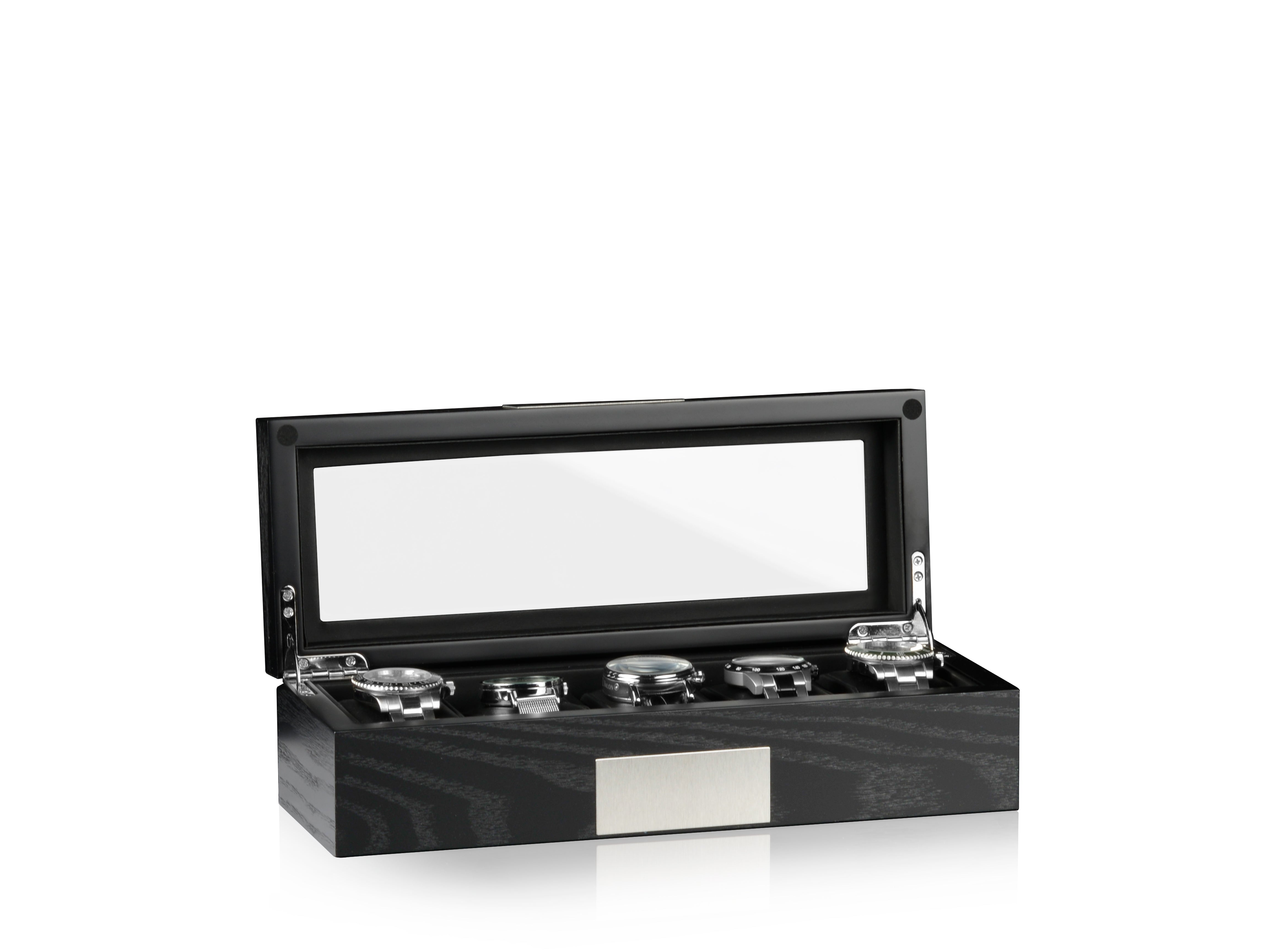 Video Thumbnail: 70019 107 03 - Monteray 5 Watches Black Watch Box
