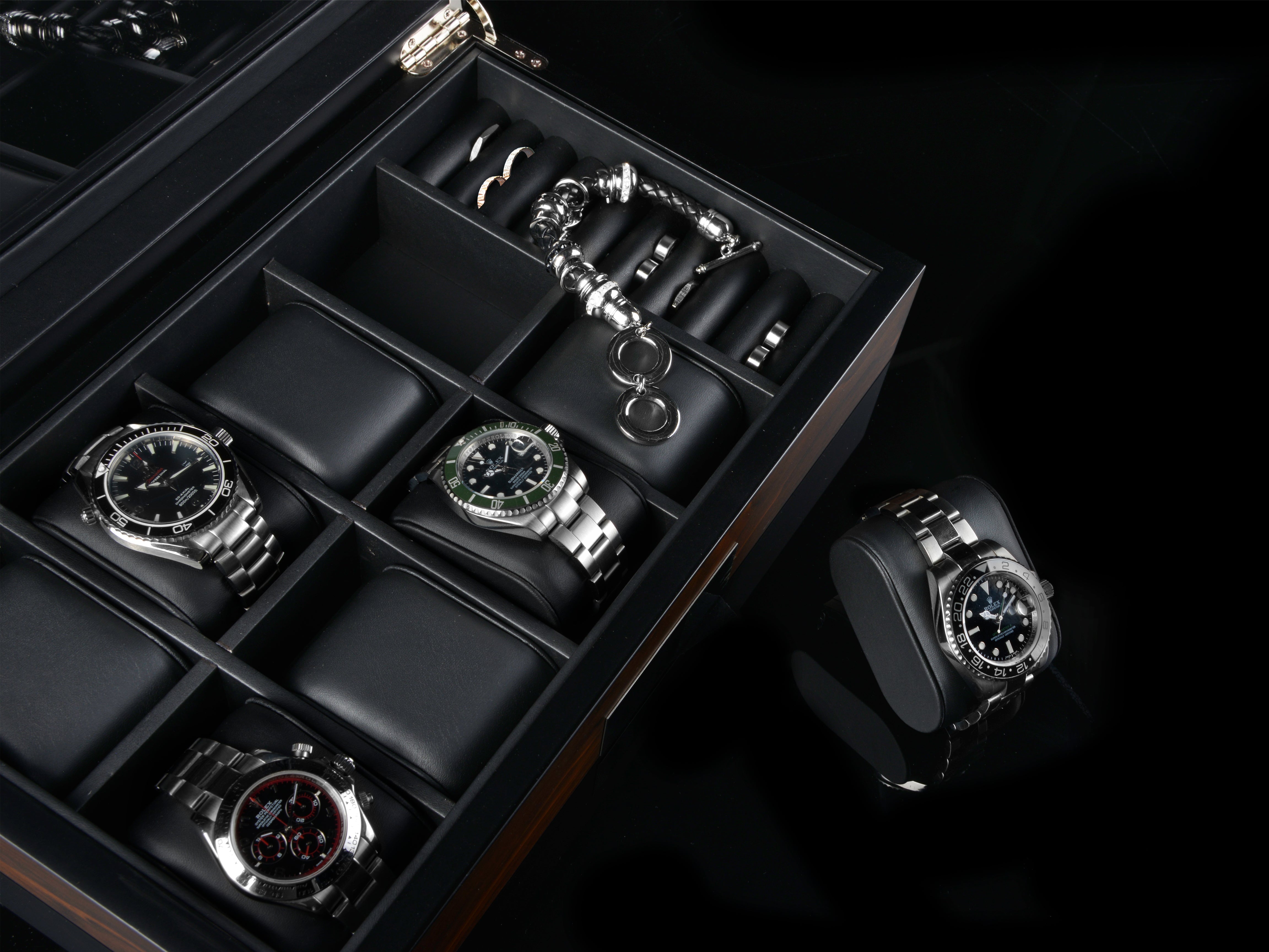 Monteray 8 Watches Wood Box