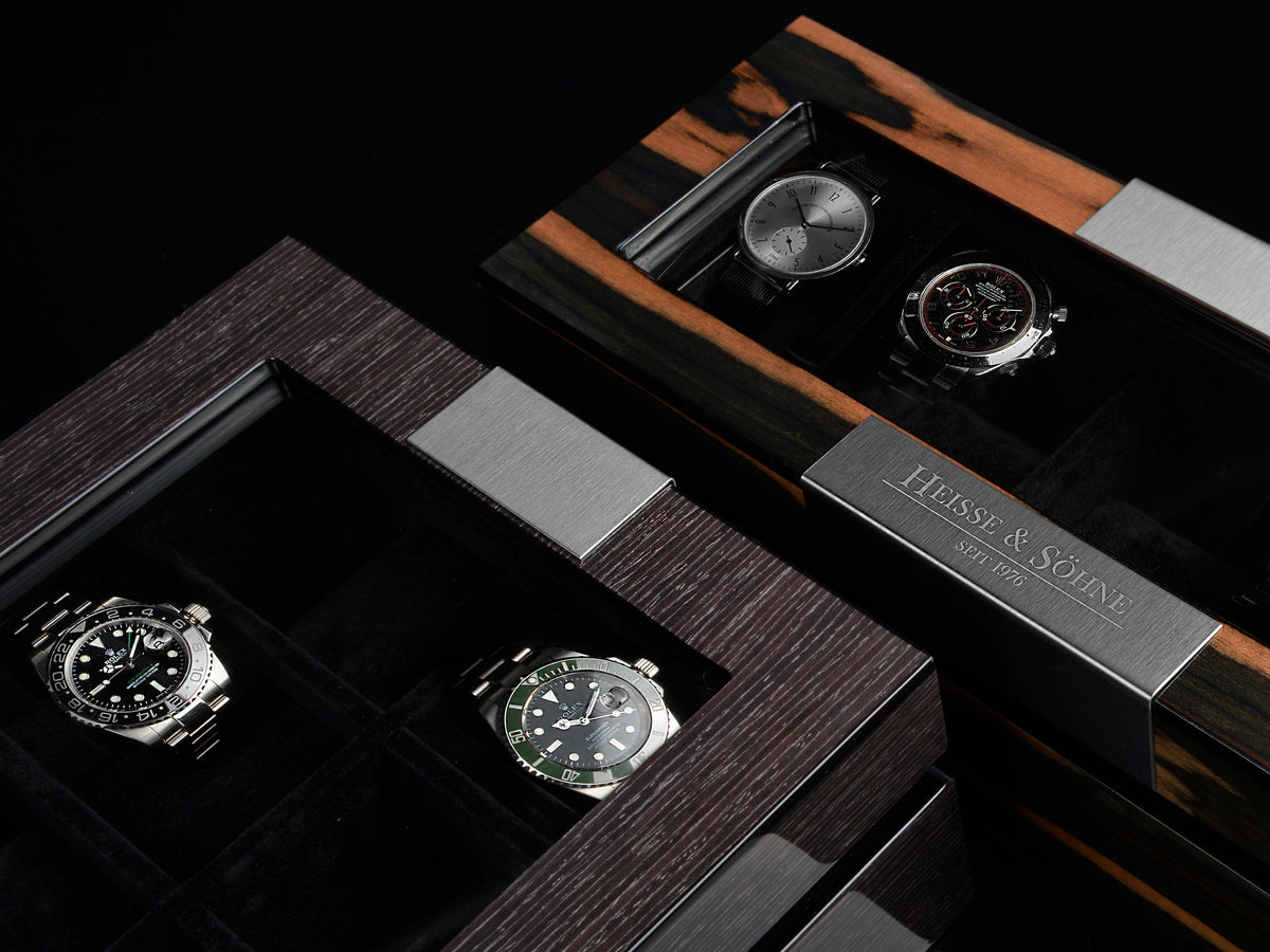 Video Thumbnail: 70019 119 a 03 - Executive 5 Watches Macassar &amp; Black Box