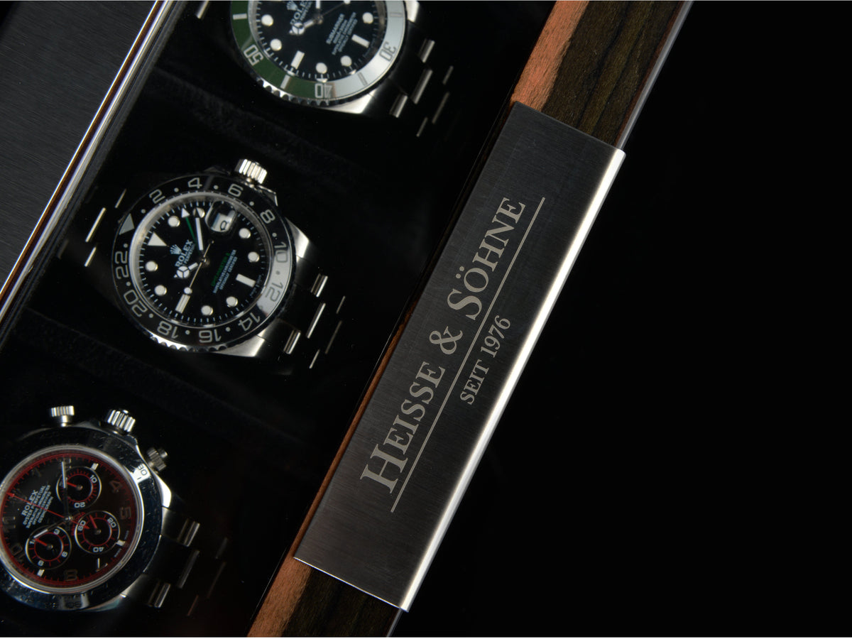 Video Thumbnail: 70019 119 D 01 - Executive 5 Watches Macassar &amp; Black Box