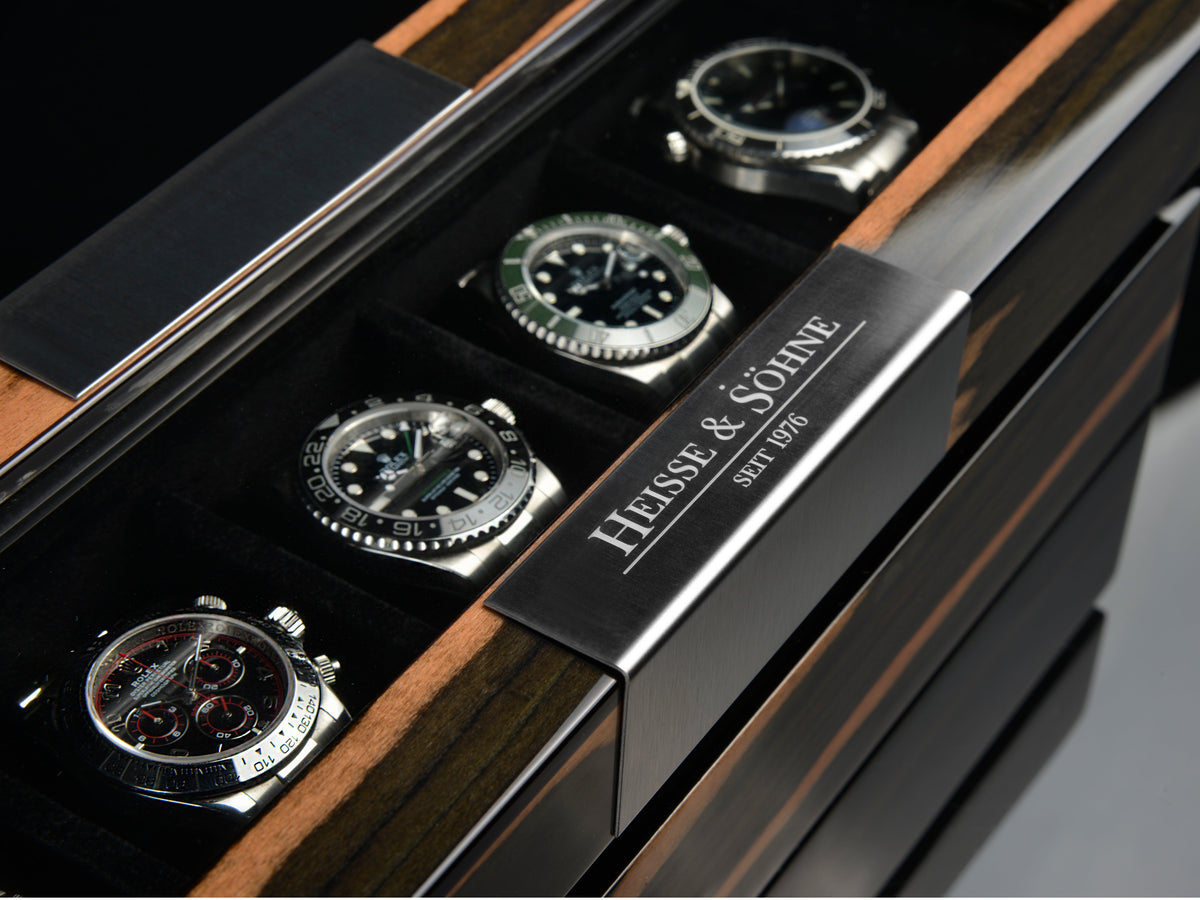 Video Thumbnail: 70019 119 D 03 - Executive 5 Watches Macassar &amp; Black Box