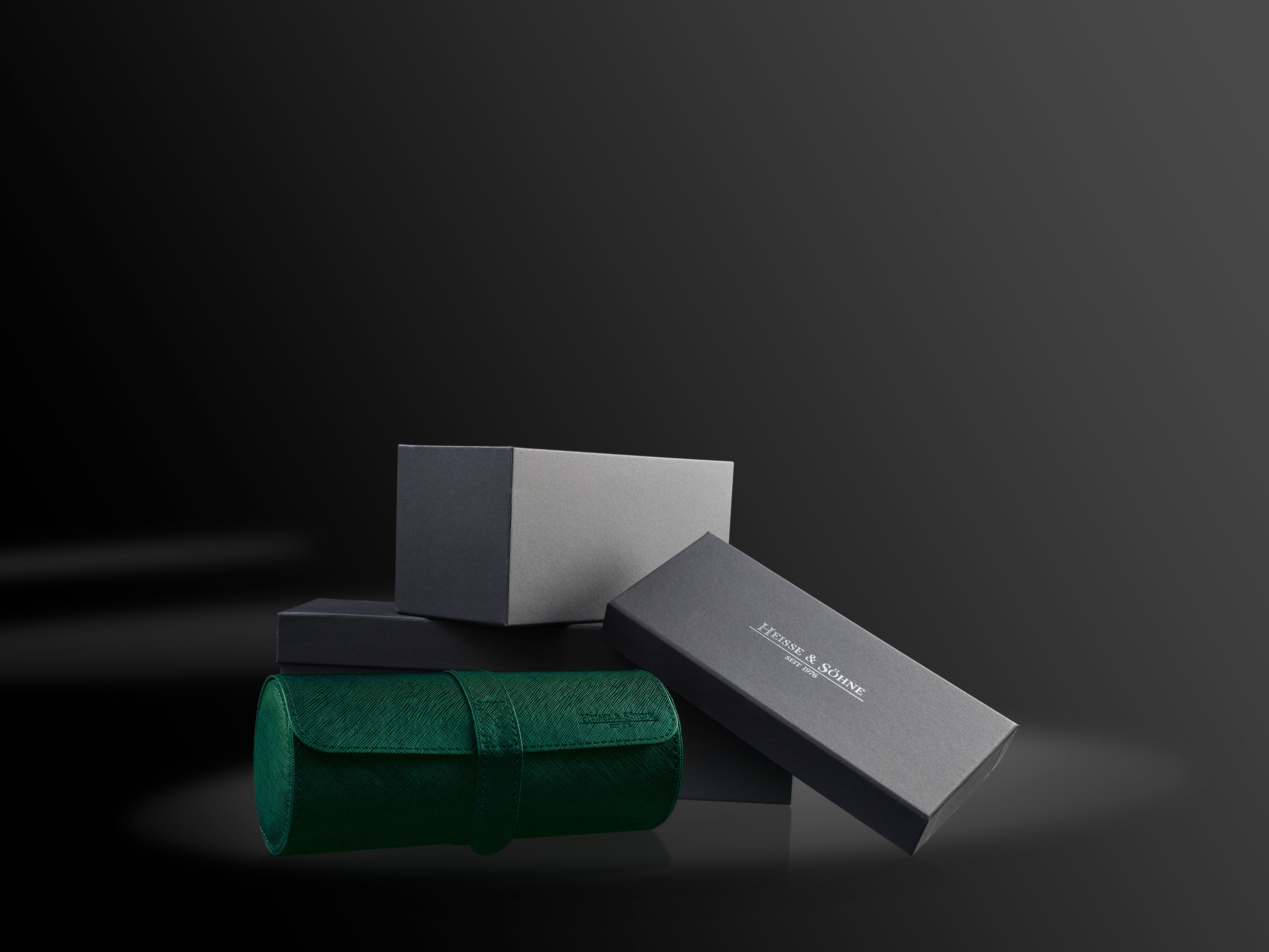 Rondo 3 Watch Roll Green