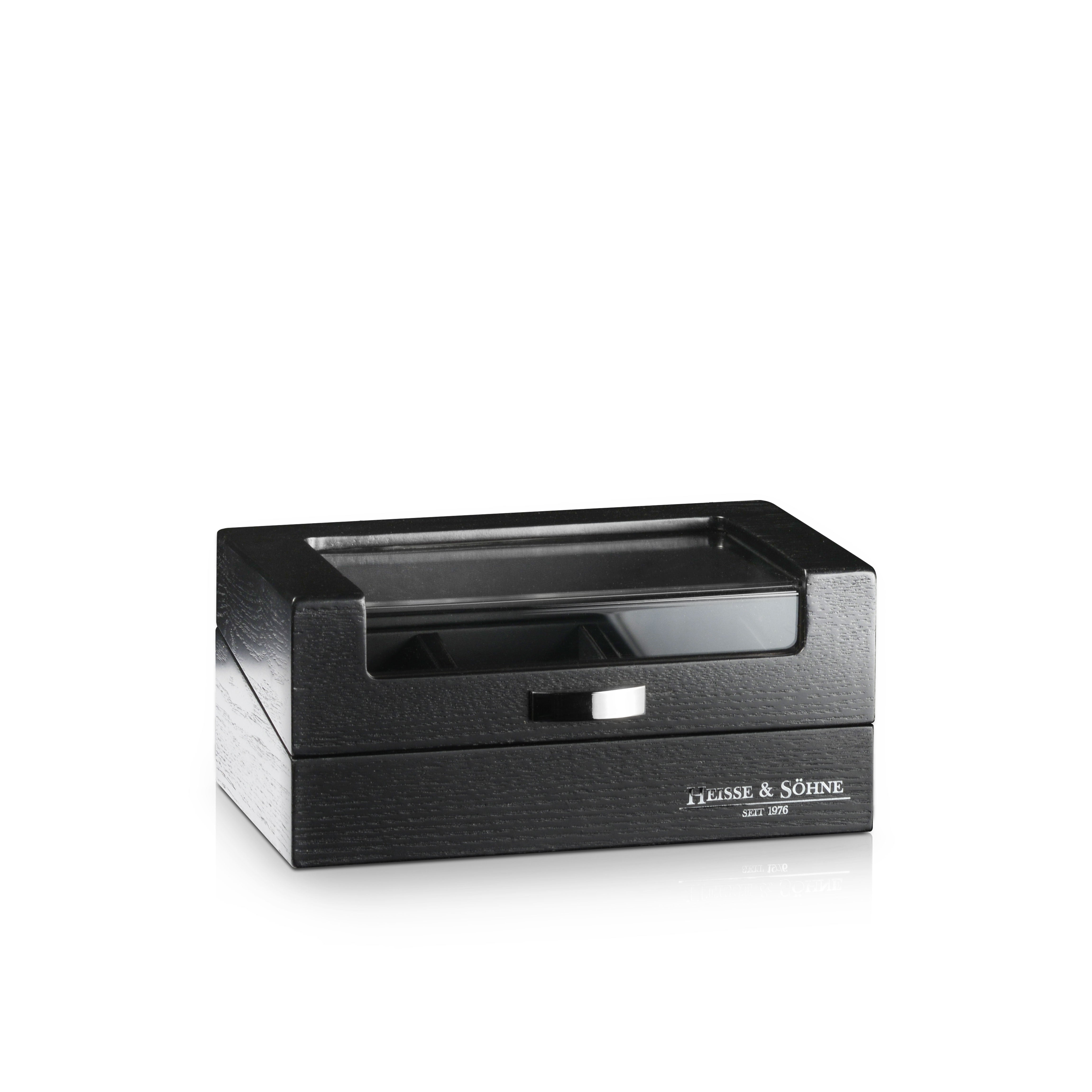 Video Thumbnail: 70019 145 01 - Oxford Black Watch Box for 3 Watches