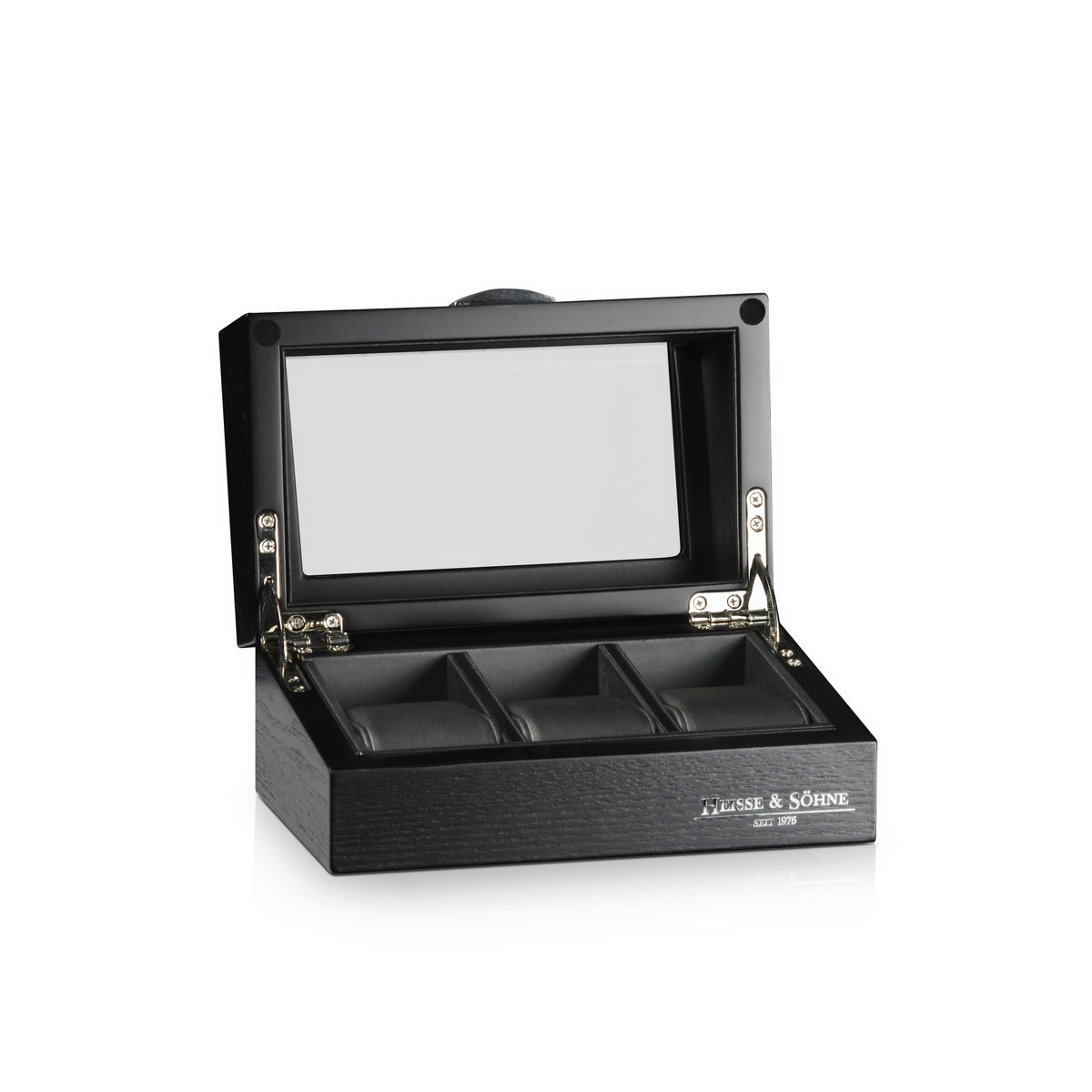 Video Thumbnail: 70019 145 03 - Oxford Black Watch Box for 3 Watches
