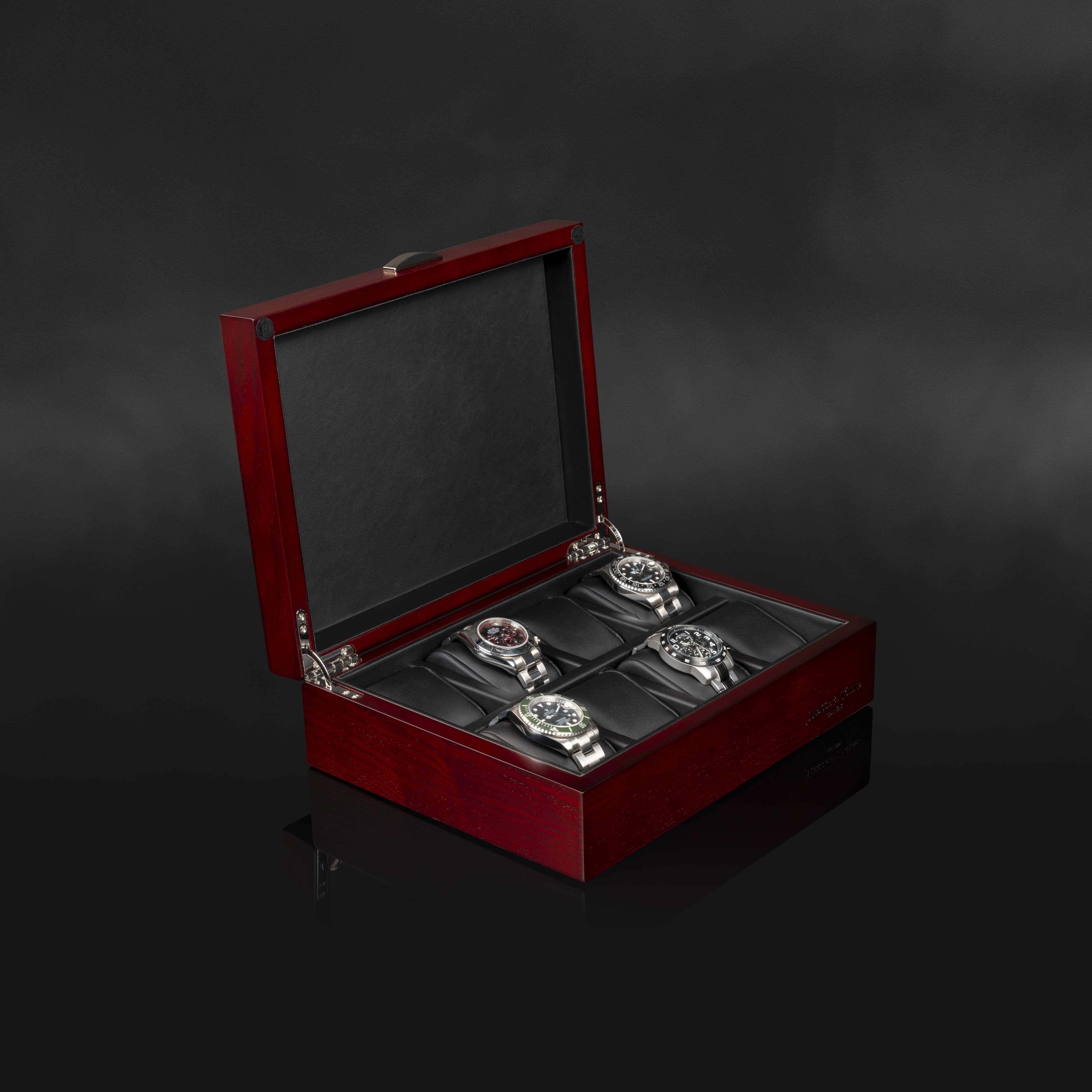 Video Thumbnail: 70019 191 163 a 01 - Bregano 8 Watches Cherry Watch Box