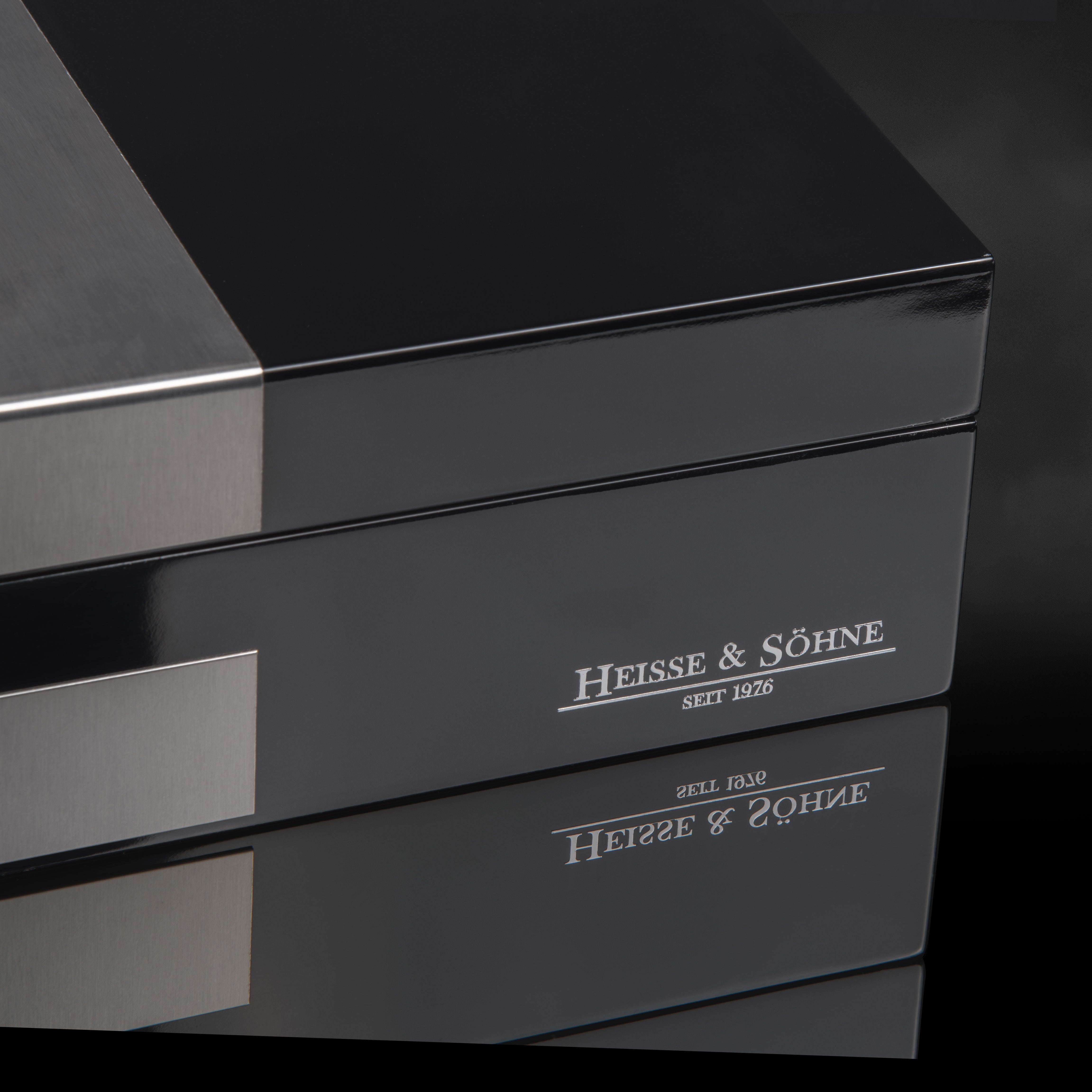 Video Thumbnail: 70019 194 142 D 02 - Heisse &amp; Söhne Botega Watch Box for 8 Watches in Black