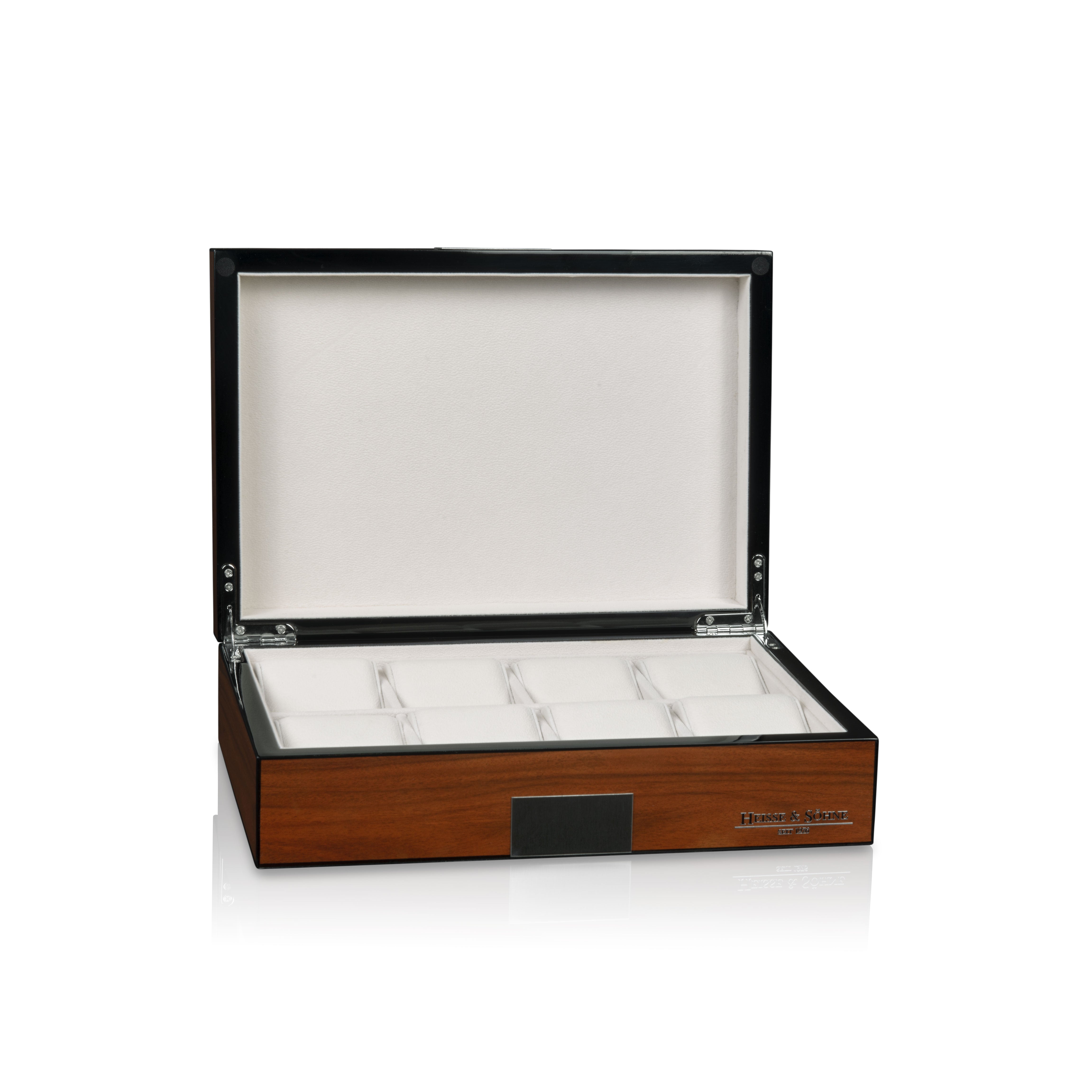 Video Thumbnail: 70019 194 53 02 - Heisse &amp; Söhne Botega Watch Box for 8 Watches in Wood